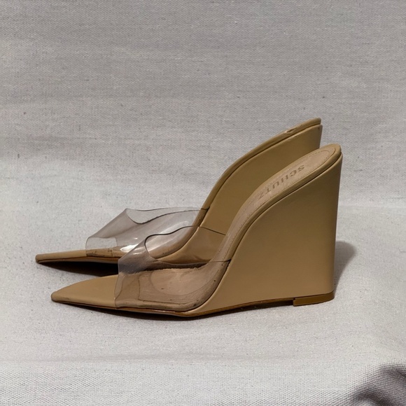 Schutz Luci Vinyl Wedge - size 9.5 - Picture 5 of 12